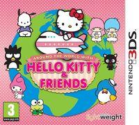 Portada oficial de Around The World With Hello Kitty & Friends para Nintendo 3DS