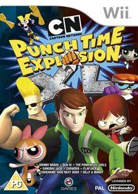 Portada oficial de Cartoon Network Punch Time Explosion XL para Wii