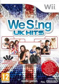 Portada oficial de We Sing: UK Hits para Wii