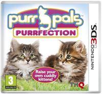Portada oficial de Purr Pals: Purrfection para Nintendo 3DS