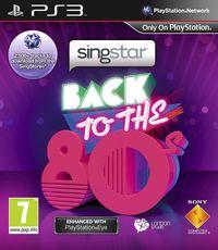 Portada oficial de SingStar Back to the '80s para PS3