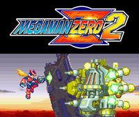 Portada oficial de Mega Man Zero 2 CV para Wii U