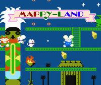 Portada oficial de Mappy-Land CV para Wii U