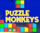 Portada oficial de de Puzzle Monkeys eShop para Wii U