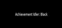 Portada oficial de Achievement Idler: Black para PC