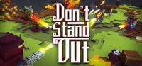 Portada oficial de Don't Stand Out para PC