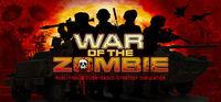 Portada oficial de War of The Zombie para PC