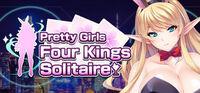 Portada oficial de Pretty Girls Four Kings Solitaire para PC