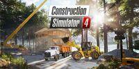 Portada oficial de Construction Simulator 4 para Switch