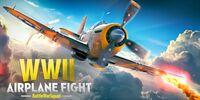 Portada oficial de WWII AIRPLANE FIGHT - Battle War Squad para Switch