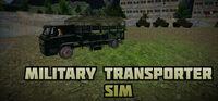 Portada oficial de Military Transporter Sim para PC