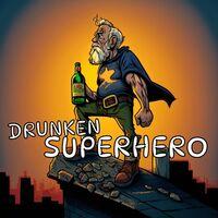 Portada oficial de DRUNKEN SUPERHERO para PS5