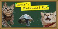 Portada oficial de Gunso's Skateboard Run para Switch