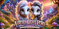 Portada oficial de Aurora Light Pony: Ponies and Horses in the Valley of Stars para Switch