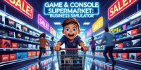 Portada oficial de Game & Console Supermarket: Business Simulator para Switch