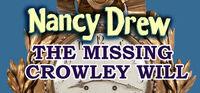 Portada oficial de Nancy Drew: The Missing Crowley Will para PC