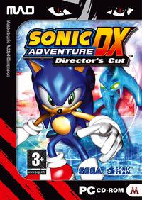 Portada oficial de Sonic Adventure DX para PC