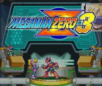 Portada oficial de Mega Man Zero 3 CV para Wii U