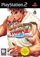 Portada oficial de de Hyper Street Fighter 2 para PS2