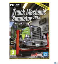 Portada oficial de Truck Mechanic Simulator 2015 para PC