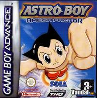Portada oficial de Astro Boy: Omega Factor para Game Boy Advance