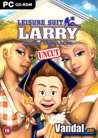 Portada oficial de Leisure Suit Larry: Magna Cum Laude para PC