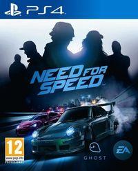 Portada oficial de Need for Speed para PS4