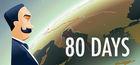 Portada oficial de de 80 Days para PC