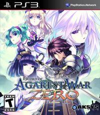 Portada oficial de Record of Agarest War Zero para PS3