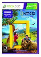 Portada oficial de de Kinect Nat Geo TV para Xbox 360