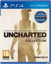 Portada oficial de Uncharted: The Nathan Drake Collection para PS4