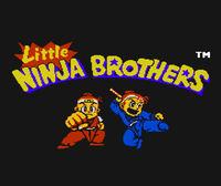 Portada oficial de Little Ninja Brothers CV para Wii U