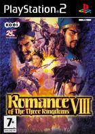 Portada oficial de de Romance of the Three Kingdoms VIII para PS2