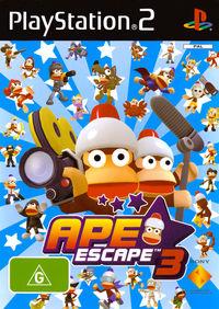 Portada oficial de Ape Escape Olympia para PS2