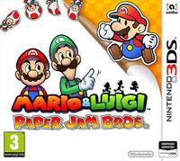 Portada oficial de Mario & Luigi: Paper Jam Bros. para Nintendo 3DS