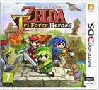 Portada oficial de de The Legend of Zelda: Tri Force Heroes para Nintendo 3DS