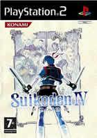 Portada oficial de de Suikoden IV para PS2