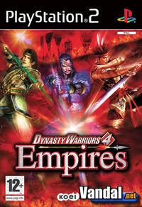 Portada oficial de Dynasty Warriors 4 Empires para PS2
