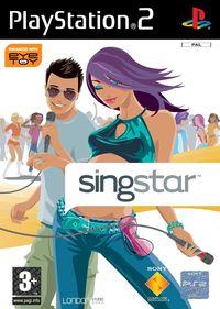 Portada oficial de SingStar para PS2
