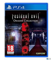 Portada oficial de Resident Evil Origins Collection para PS4