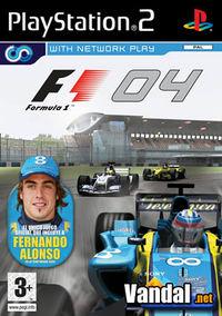 Portada oficial de Formula One 2004 para PS2