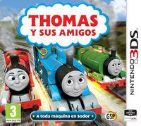 Portada oficial de Thomas y sus amigos a toda mquina en Sodor eShop para Nintendo 3DS