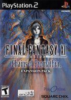 Portada oficial de de Final Fantasy XI: Chains of Promathia para PS2