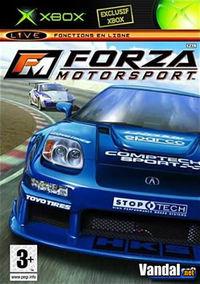 Portada oficial de Forza Motorsport (2005) para Xbox