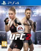 Portada oficial de de EA Sports UFC 2 para PS4