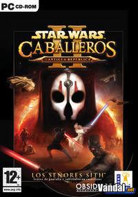 Portada oficial de Star Wars: Caballeros de la Antigua República 2 para PC