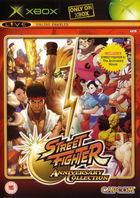 Portada oficial de de Street Fighter Anniversary Collection para Xbox