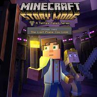 Portada oficial de Minecraft: Story Mode - Episode 3: The Last Place You Look para PS4