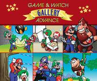 Portada oficial de Game & Watch Gallery Advance CV para Wii U
