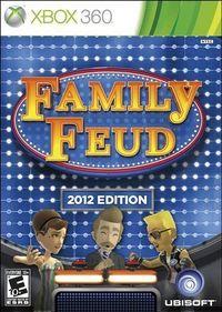 Portada oficial de Family Feud: 2012 Edition para Xbox 360